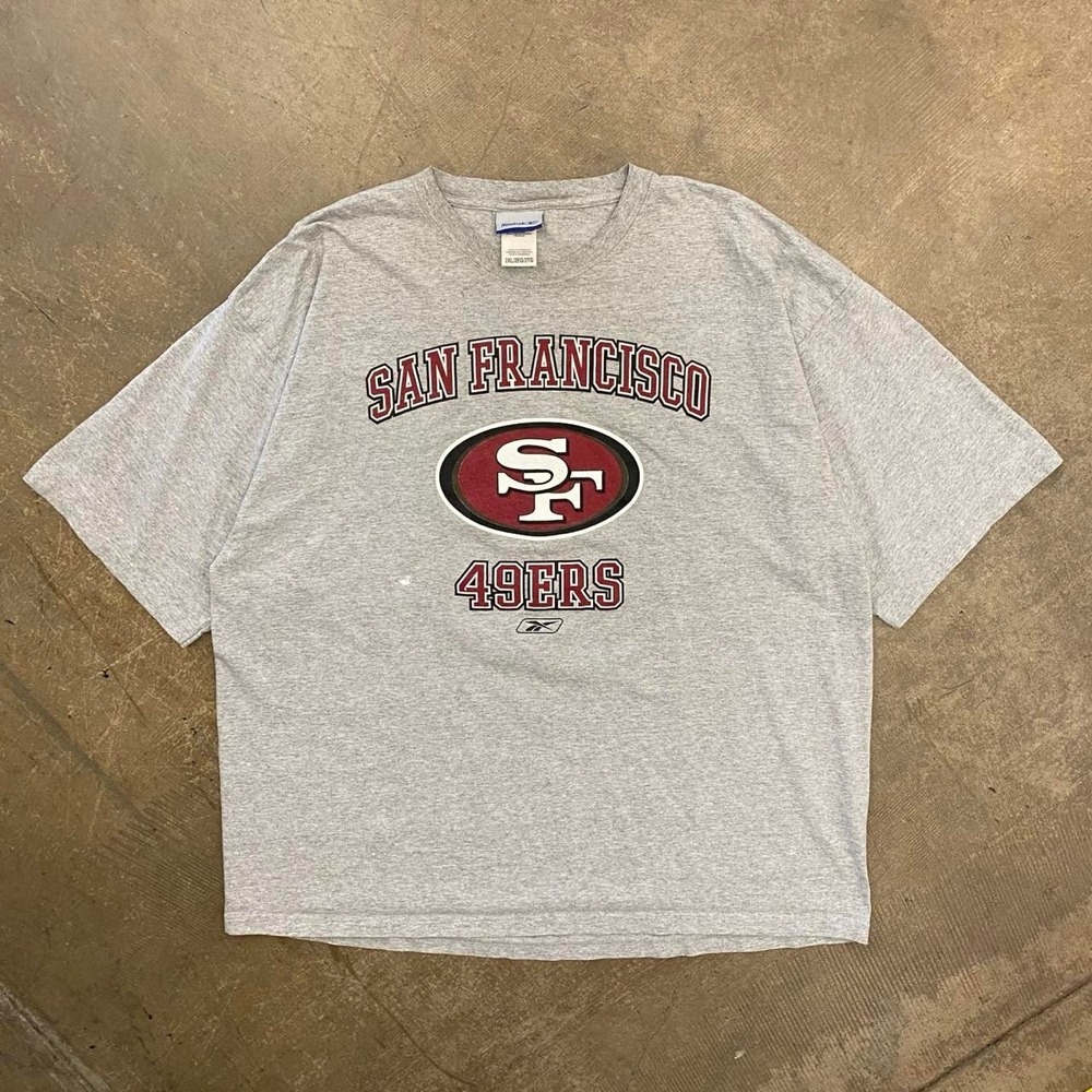 Vintage San Francisco 49ers Reebok Early 2000s Football T-Shirt Size XXL